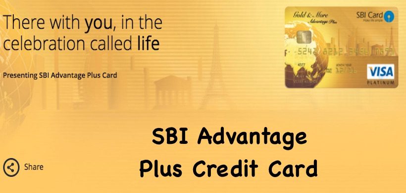SBI Advantage Plus Credit Card
