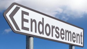 Endorsements