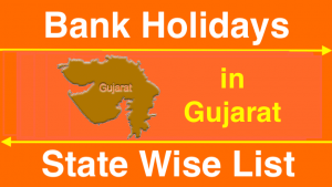 Bank Holidays in Gujarat