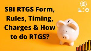 SBI RTGS Form
