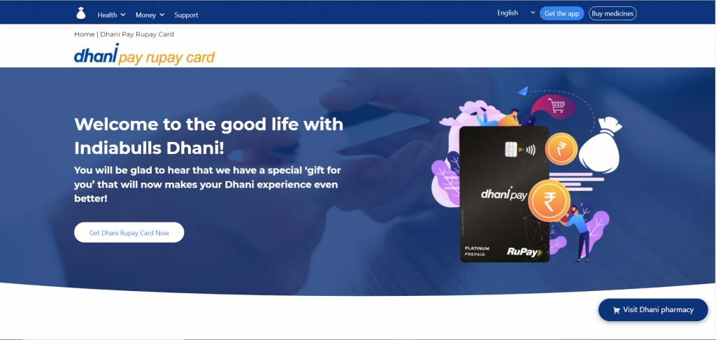 Dhani-pay-card