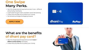 Dhani pay card