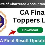 CA Final Toppers List