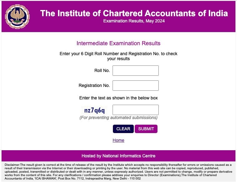 CA Inter Result May 2024