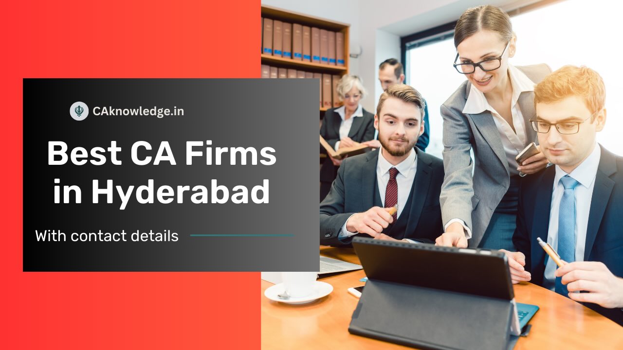 Top CA Firms in Hyderabad