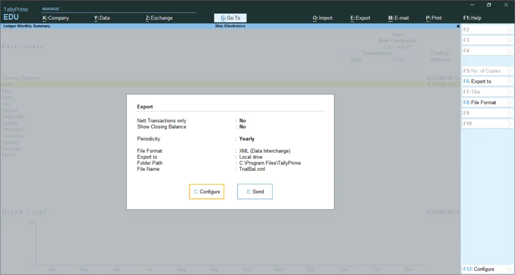 Opening Balance in Tally image 7