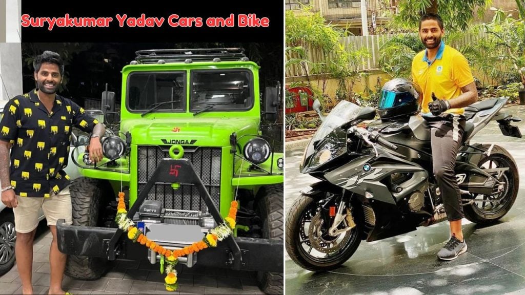 Suryakumar Yadav Cars and Bike